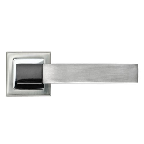 Ручка дверная RAP 16-S SN/CP, цвет - бел. никель/хром фото