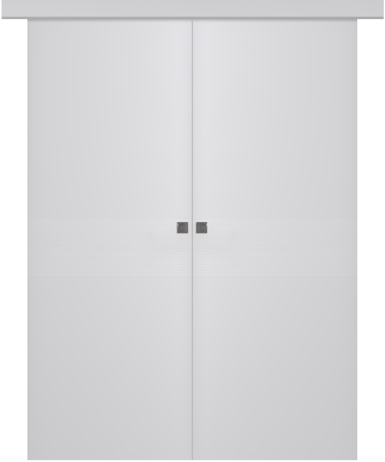 Дверное Полотно Пвдгщ "Ивент 2" Эмаль Белый 2,0-0,8 Smart Core Купе двойное