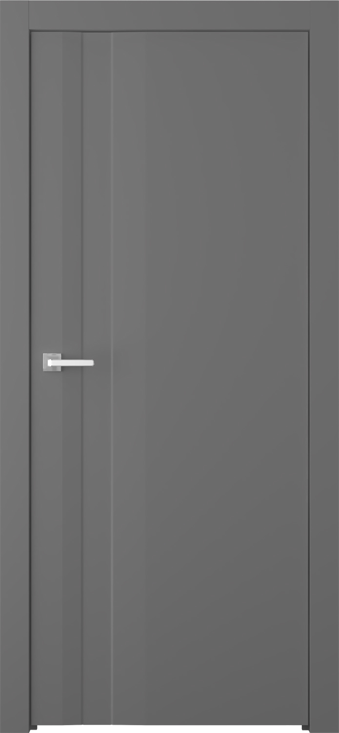 Дверное Полотно Пвдгщ "Слайд" Эмаль Графит 2,0-0,8 Smart Core Распашная