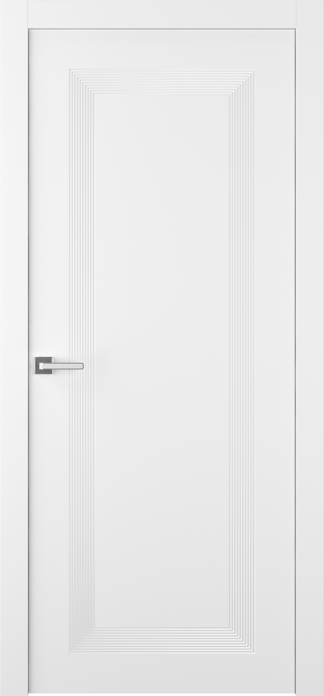 Дверное Полотно Пвдгщ "Либра 1" Эмаль Белый 2,0-0,6 Smart Core Распашная