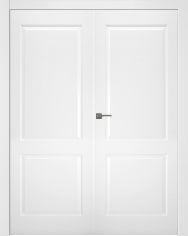 Дверное Полотно Пвдгщ "Alta" Эмаль Белый 2,0-0,7 Smart Core Распашная двойная