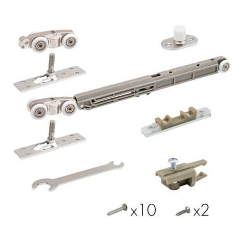 Комплект для раздвижных дверей Comfort - PRO SET 3 /soft close+roller/ 80 (CFA170B) фото