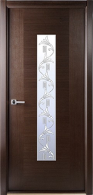 Межкомнатная дверь Классика Люкс (остекленная, распашная)