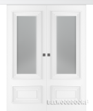 Межкомнатная дверь Палаццо 2 (остекленная, купе двойное) - фото Межкомнатная дверь Палаццо 2 (остекленная, купе двойное) - фото