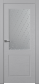 Межкомнатная дверь Стелла 2 (остекленная, распашная) - фото