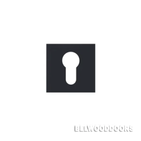 3-WAY накладка под цилиндр ZM EN6, квадр, черный (EN Y BL) фото