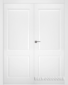 Alta Двойная фото Межкомнатная дверь Alta (глухая, распашная двойная) - фото