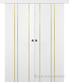 Флекс 1 Молдинг Золото Купе двойное фото Флекс 1 Молдинг Золото Купе двойное фото