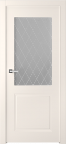 Межкомнатная дверь Кремона 2 (остекленная, распашная) - фото