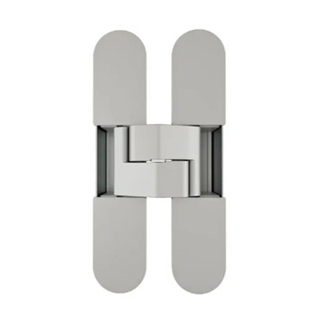 HH-25 SС -петля скрытого монтажа в комплекте с декоративными накладками (матовый хром) фото HH-25 SС -петля скрытого монтажа в комплекте с декоративными накладками (матовый хром) фото