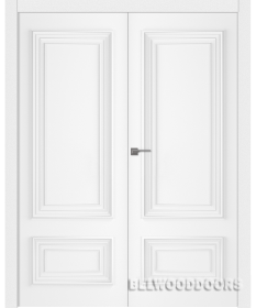 Межкомнатная дверь Палаццо 2 (глухая, распашная двойная) - фото Межкомнатная дверь Палаццо 2 (глухая, распашная двойная) - фото