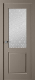 Межкомнатная дверь Alta (остекленная, распашная)