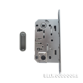 3-WAY защелка магнитная (WC) ответная планка в комплекте, мат хром (CX410B-S SC) фото