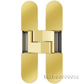 Петля скрытой установки AGB Eclipse 3.0 универсальная, золото (E30200.02.03) фото