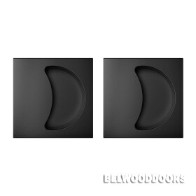 Ручка для раздвижных дверей SH.QUADRO55.010 BL-26 черный фото