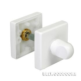 LUX-WC-S5 BIA, завертка сантехническая, цвет - белый фото