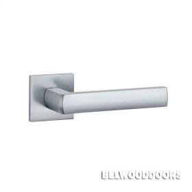 Ручка дверная Hosta Q 7S MSC, хром матовый (квадр. накладка 7мм) фото