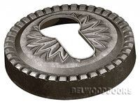 Накладка CYLINDER ET/CL-AS-9 Античное серебро 2шт. фото