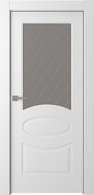 Межкомнатная дверь Элина (остекленная, распашная) Межкомнатная дверь Элина (остекленная, распашная)