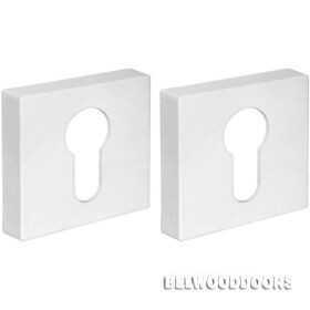 Накладка под цилиндр ET DM SSC-16 сатинированный хром фото