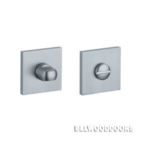 Завертка сантехническая квадратная WC MSC, хром матовый (7 мм) фото