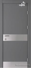 Дверь с отбойниками