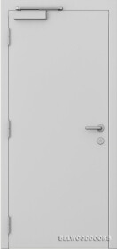 Комбинированная дверь