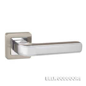 Ручка раздельная NOVA QR SN/CP-3 матовый никель/хром фото