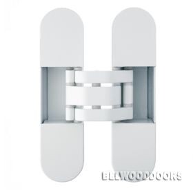 Петля скрытой установки ОТLAV 30 х 120 INVISACTA, белый, с комплектом колпачков (IN3001209P02) фото