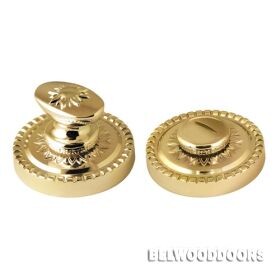 Ручка поворотная WC-BOLT BK6/CL GOLD-24 Золото 24К фото