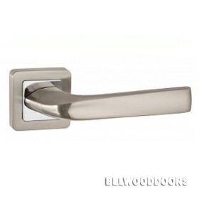 Ручка раздельная SATURN QR SN/CP-3 матовый никель/хром фото