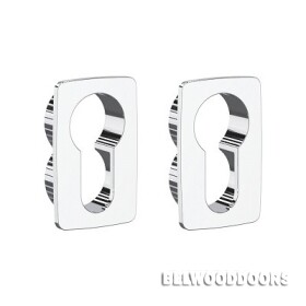 Накладка под цилиндр ET.K.EL.Q27 CP-8 хром фото