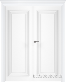 Межкомнатная дверь Палаццо 1 (глухая, распашная двойная) - фото Межкомнатная дверь Палаццо 1 (глухая, распашная двойная) - фото