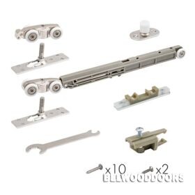 Комплект для раздвижных дверей Comfort - PRO SET 3 /soft close+roller/ 80 (CFA170B) фото