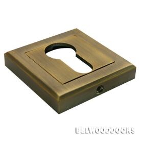 MH-KH-S COF, накладка на евроцилиндр, цвет - кофе фото