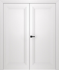 Дв.полотно Пвдгщ "Левел 1" Эмаль Белый 2,0-0,9 Распашная двойная