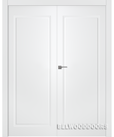 Межкомнатная дверь Кремона 1 (глухая, распашная двойная) - фото