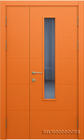 Противопожарная дверь двупольная eis 60