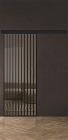 Дв.полотно Пвдгщ "Спейс Ап 10" Black 2,0-0,7 Бронза Каленый Комп 2 С Фурн №34 Black Распашная