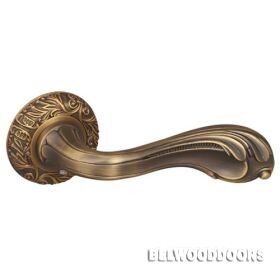 Ручка раздельная BAROCCO SM AB-7 матовая бронза фото