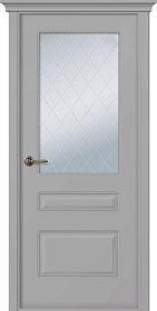 Межкомнатная дверь Роялти (остекленная, распашная)