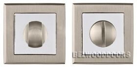 Ручка поворотная BK6 QL SN/CP-3 матовый никель/хром фото