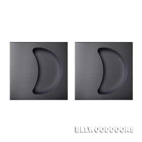 Ручка для раздвижных дверей SH.QUADRO55.010 BPVD-77 вороненый никель фото