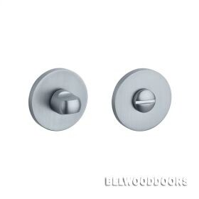 Завертка сантехническая круглая WC MSC, хром матовый (7 мм) фото