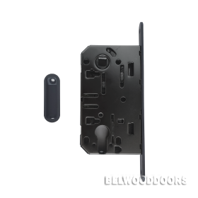 3-WAY замок магнитный (LOCK) ответная планка в комплекте, черный (CX410C-S BL) фото