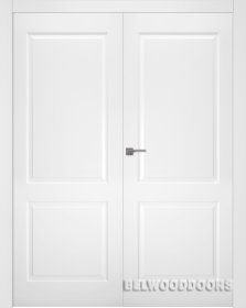 Межкомнатная дверь Alta (глухая, распашная двойная) - фото