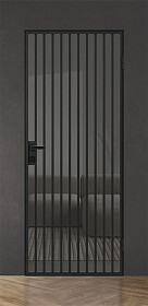 Дв.полотно Пвдгщ "Спейс Апр 10" Black 2,0-0,9 Грей Каленый Распашная