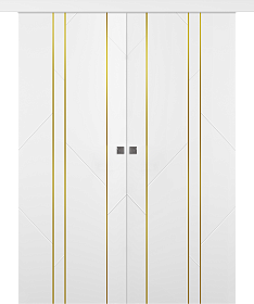 Флекс 1 Молдинг Золото Купе двойное фото