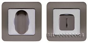 Ручка поворотная BK6 QR GR/CP-23 графит/хром фото