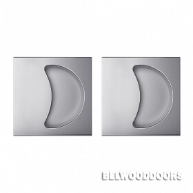 Ручка для раздвижных дверей SH.QUADRO55.010 CP-8 хром фото